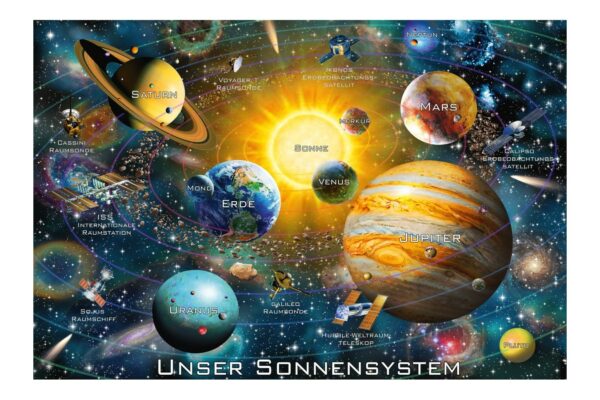 puzzle schmidt sistemul solar 200 piese 56308