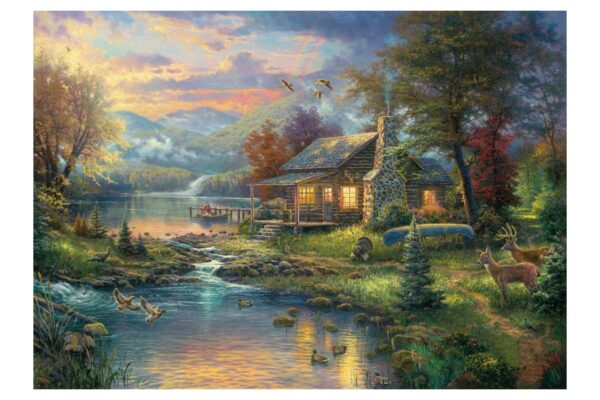 puzzle schmidt thomas kinkade paradisul naturii 1000 piese 59467