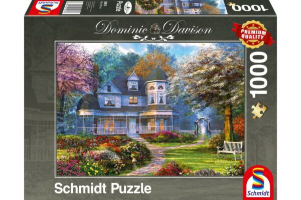 puzzle schmidt victorian mansion 1000 piese 59616 1