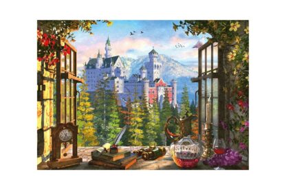 puzzle schmidt view of the fairytale castle 1000 piese 58386