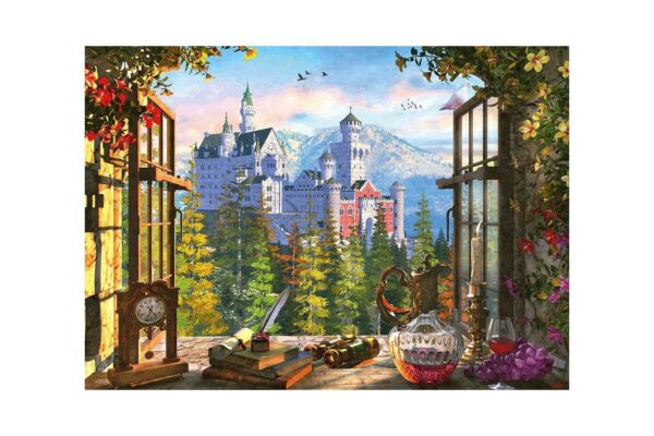 puzzle schmidt view of the fairytale castle 1000 piese 58386