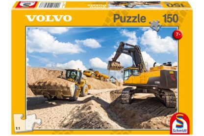 puzzle schmidt volvo l120gz a40f ec750d 150 piese 56287 1