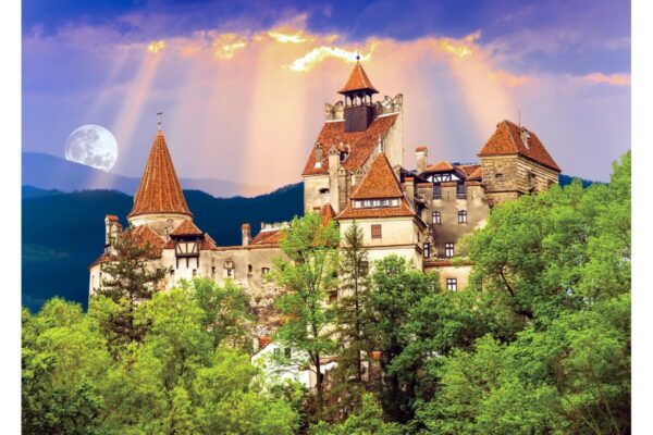 Puzzle TinyPuzzle - Castelul Bran, 99 piese (1000)