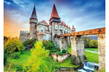 puzzle tinypuzzle castelul corvinilor hunedoara 99 piese 1010