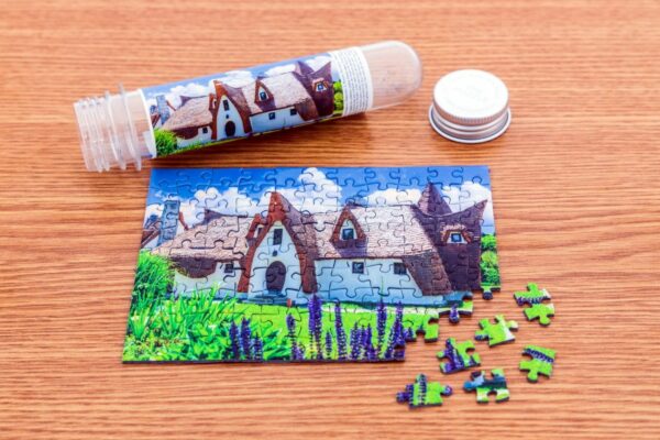 puzzle tinypuzzle castelul de lut porumbacu de sus 99 piese 1025 1