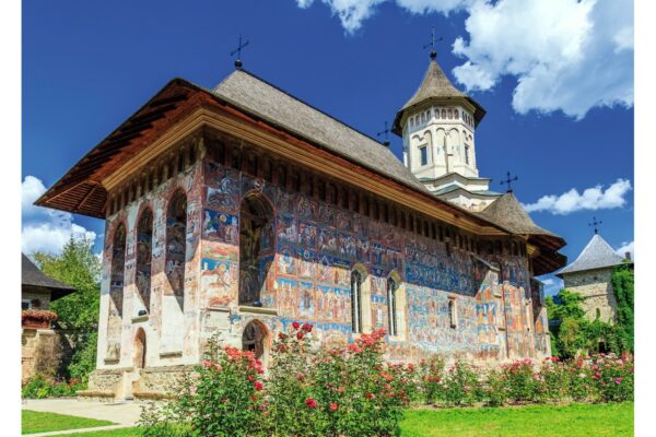 Puzzle TinyPuzzle - Manastirea Moldovita, 99 piese (1012)