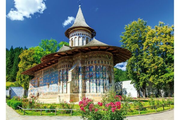 Puzzle TinyPuzzle - Manastirea Voronet, 99 piese (1011)