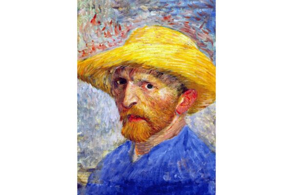 Puzzle TinyPuzzle - Vincent Van Gogh: Self Portrait with Straw Hat, 99 piese (1015)