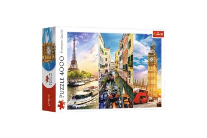 puzzle trefl a journey through europe 4000 piese 45009 1