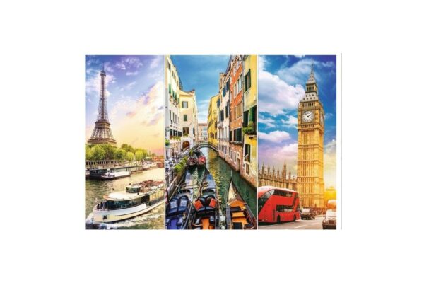 puzzle trefl a journey through europe 4000 piese 45009