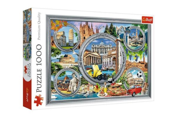 puzzle trefl italian holidays 1000 piese 10585 1