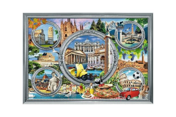puzzle trefl italian holidays 1000 piese 10585