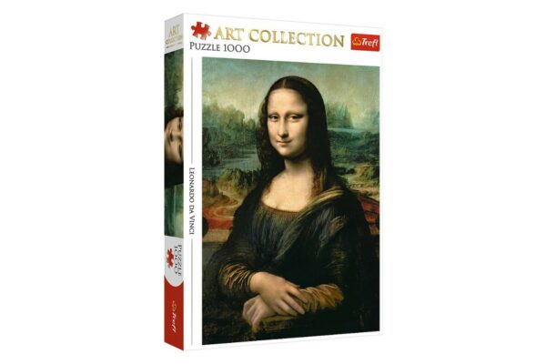 puzzle trefl leonardo da vinci mona lisa 1000 piese 10542 1