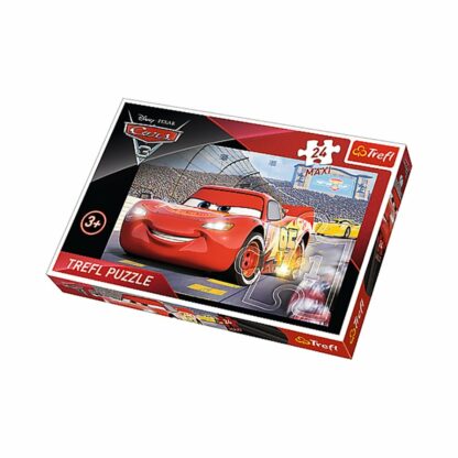 puzzle trefl maxi cars 24 piese