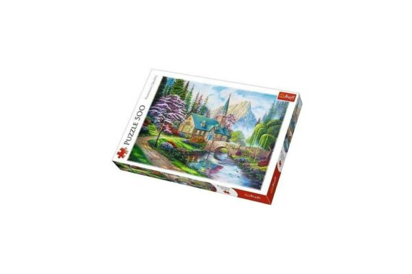 puzzle trefl woodland seclusion 500 piese 37327 1