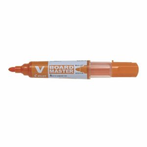 Marker pentru tabla, Pilot, Medium, Bullet, VBoard Master, Portocaliu