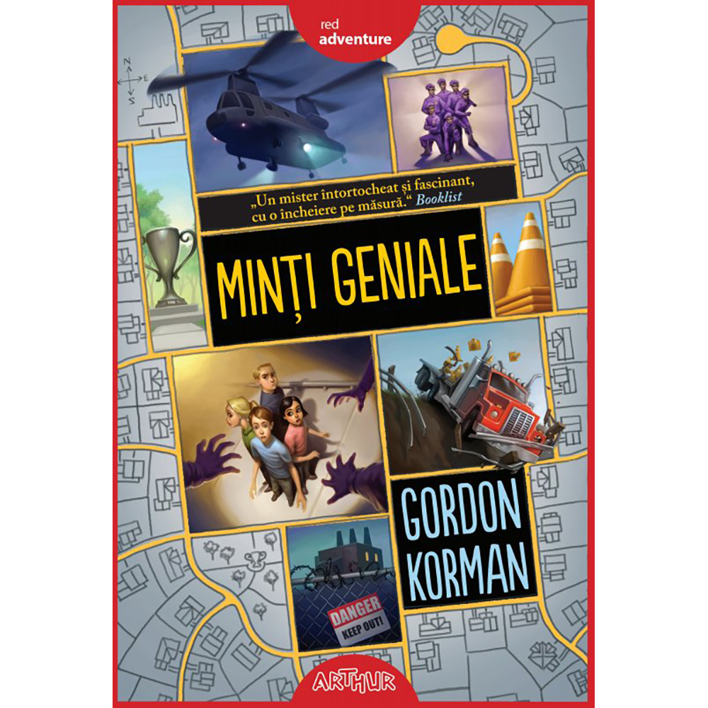 Carte Editura Arthur, Minti geniale 1, Gordon Korman, editie noua 1 Carte Editura Arthur, Minti geniale 1, Gordon Korman, editie noua
