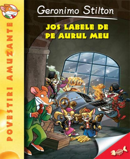 rao4375 geronimo stilton jos labele de pe aurul meu vol. 8