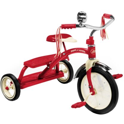 rf 433a 001 tricicleta radio flyer classic dual deck rosu 1