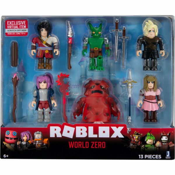 Set 6 figurine clasice Roblox, World Zero, S8