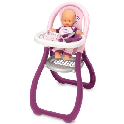 scaun de masa pentru papusi smoby baby nurse 1