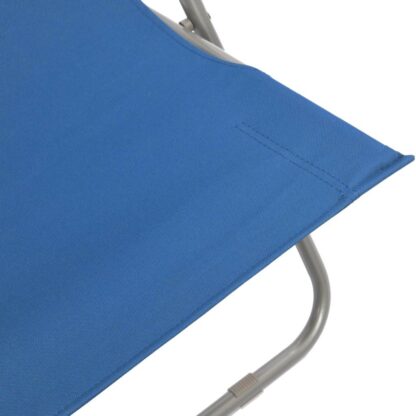 scaune de plaja pliabile 2 buc albastru oel esatura oxford 7
