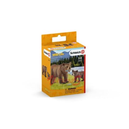 schleich ursoaica grizzly cu pui 1