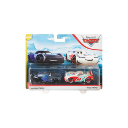 set 2 masinute metalice jackson storm si paul conrev disney cars8490715