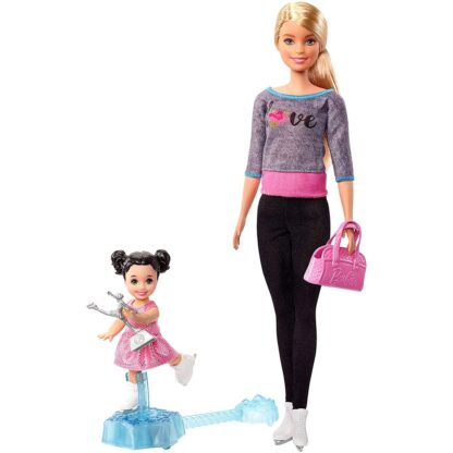 set barbie by mattel i can be sport 2 papusi cu accesorii fxp38 1