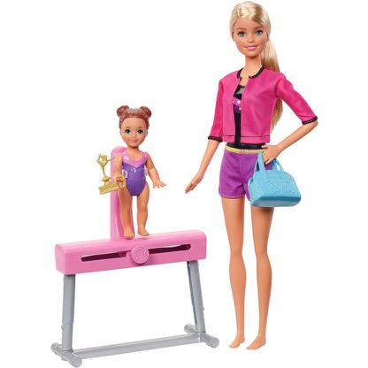 set barbie by mattel i can be sport 2 papusi cu accesorii fxp39 1