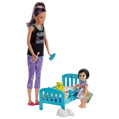 set barbie family mergem la nani 1