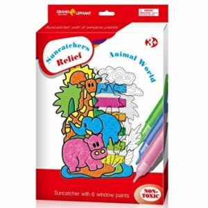 Set creatie pictura, Animal World Relief