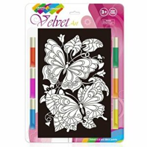 Set creatie pictura catifea, Fluturasi