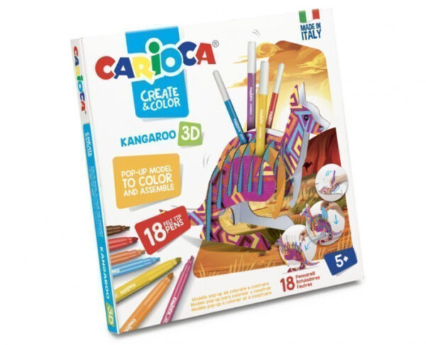 set creativ create color carioca cangur 3d 1044 23275862