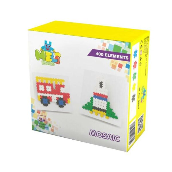 Set creativ de constructie, Minis 400 piese, Meli - imagine 2