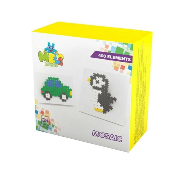 Set creativ de constructie, Minis 400 piese, Meli - imagine 3