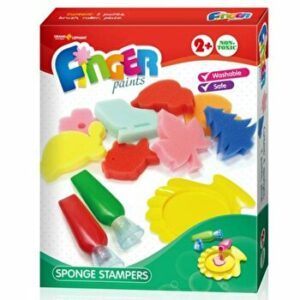 Set cretie pictura cu degetele, 11 piese