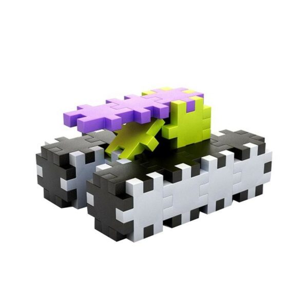 Set de constructie creativa Basic 50 piese, Meli - imagine 3