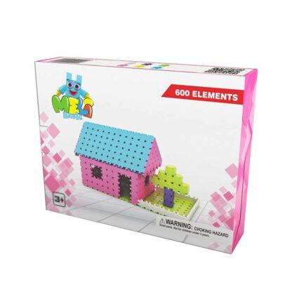 set de constructie creativa basic girls 600 piese meli