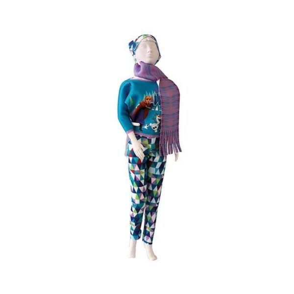 Set de croitorie hainute pentru papusi Couture Disney Kathy Magic, Dress Your Doll - imagine 3