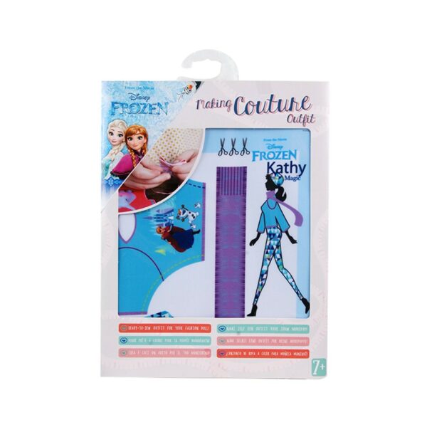 Set de croitorie hainute pentru papusi Couture Disney Kathy Magic, Dress Your Doll