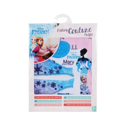 set de croitorie hainute pentru papusi couture disney mary frozen magic dress your doll