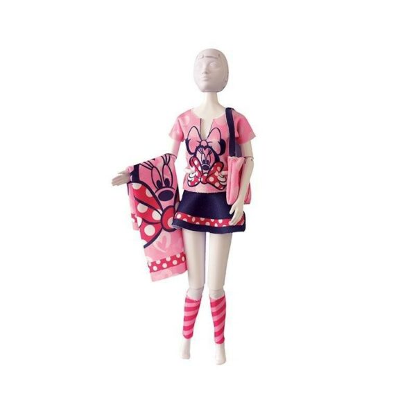 Set de croitorie hainute pentru papusi Couture Disney Tiny Minnie, Dress Your Doll - imagine 3