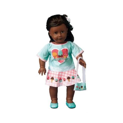 set de croitorie hainute pentru papusi couture emily i love ice cream dress your doll