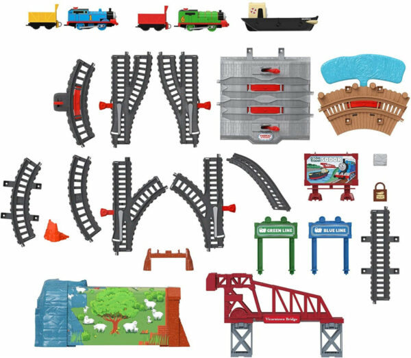 Set de joaca Thomas & Friends Vorbaretii Thomas si Percy in Insula Sodor - imagine 5