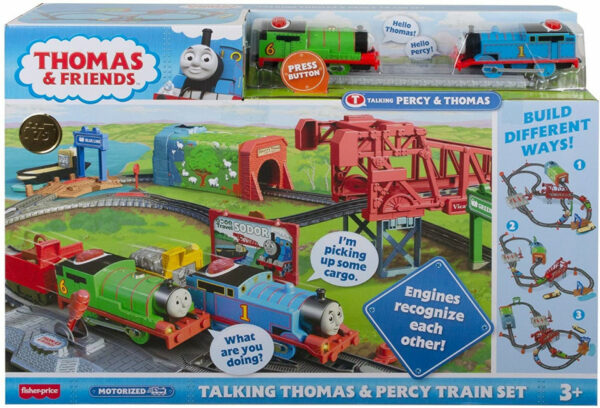 Set de joaca Thomas & Friends Vorbaretii Thomas si Percy in Insula Sodor - imagine 8