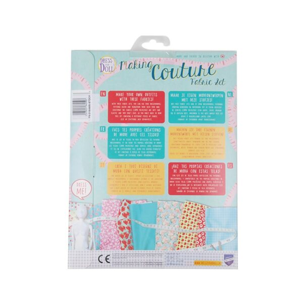 Set de materiale hainute pentru papusi Couture Classic, Dress Your Doll - imagine 2