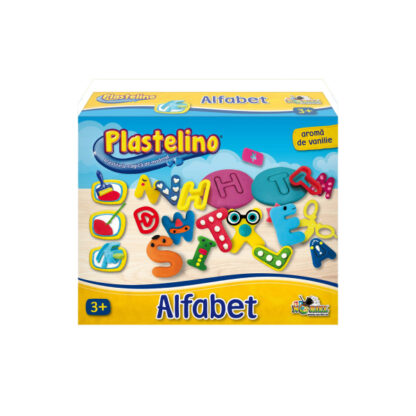 set de modelat plastilina alfabet 2473 6150