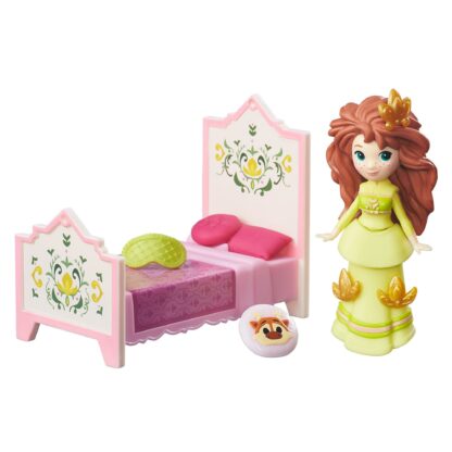 set figurina disney frozen micul regat dormitorul annei