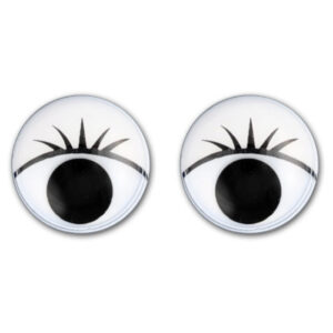 Set ochisori cu gene, 6 buc, 19 mm